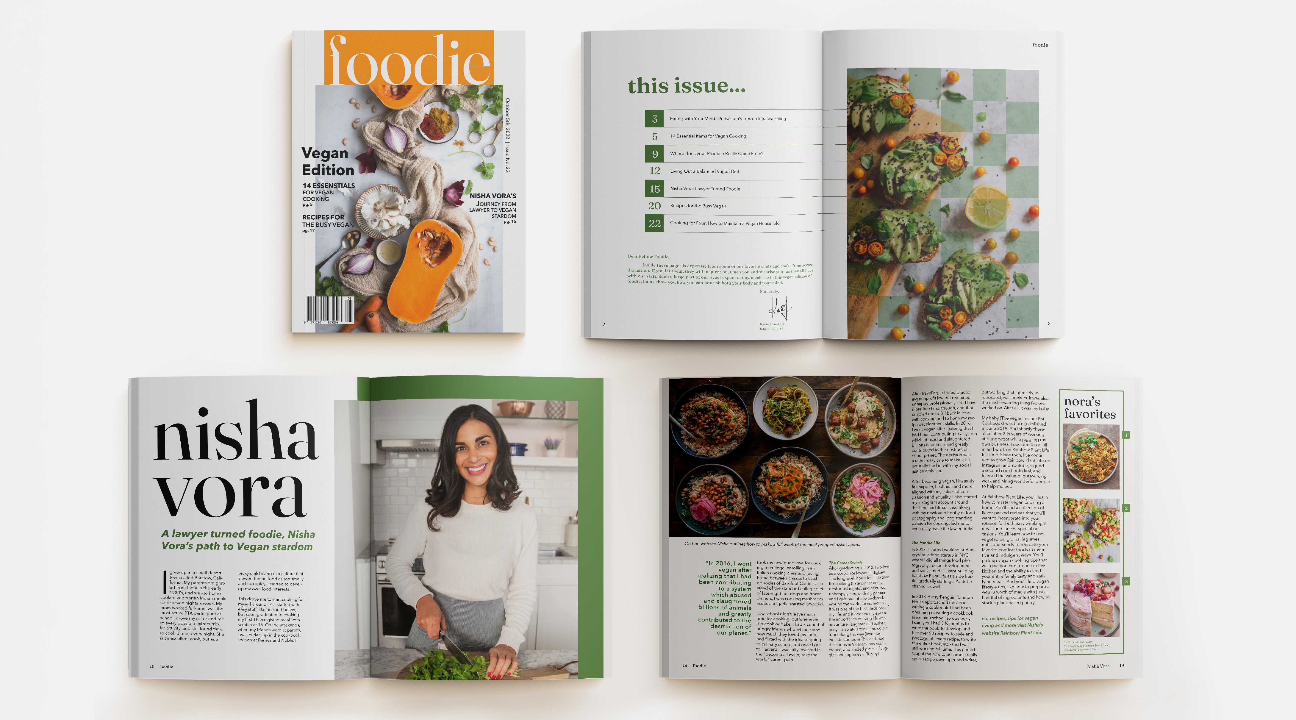 Foodie Magazine project image